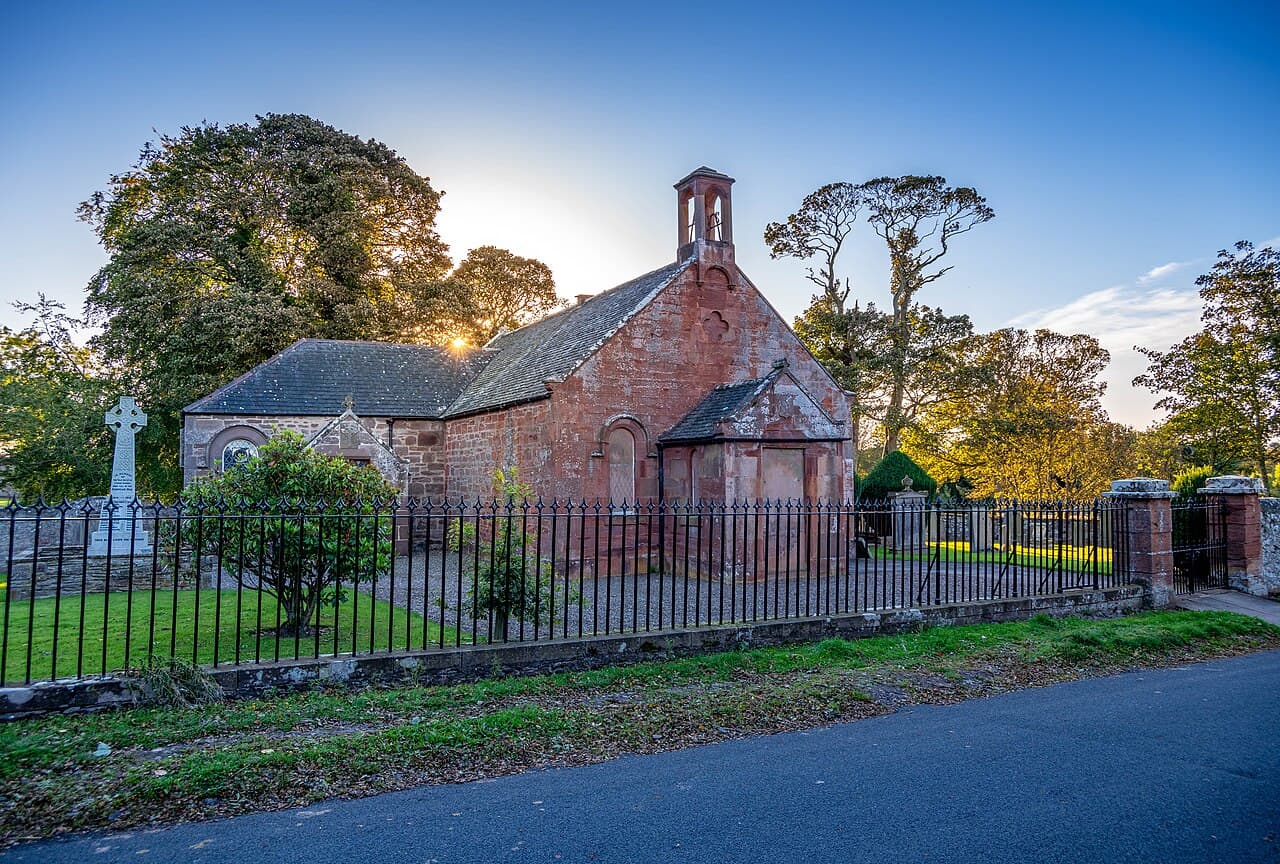 Lunan Parish Church in Montrose, Angus
