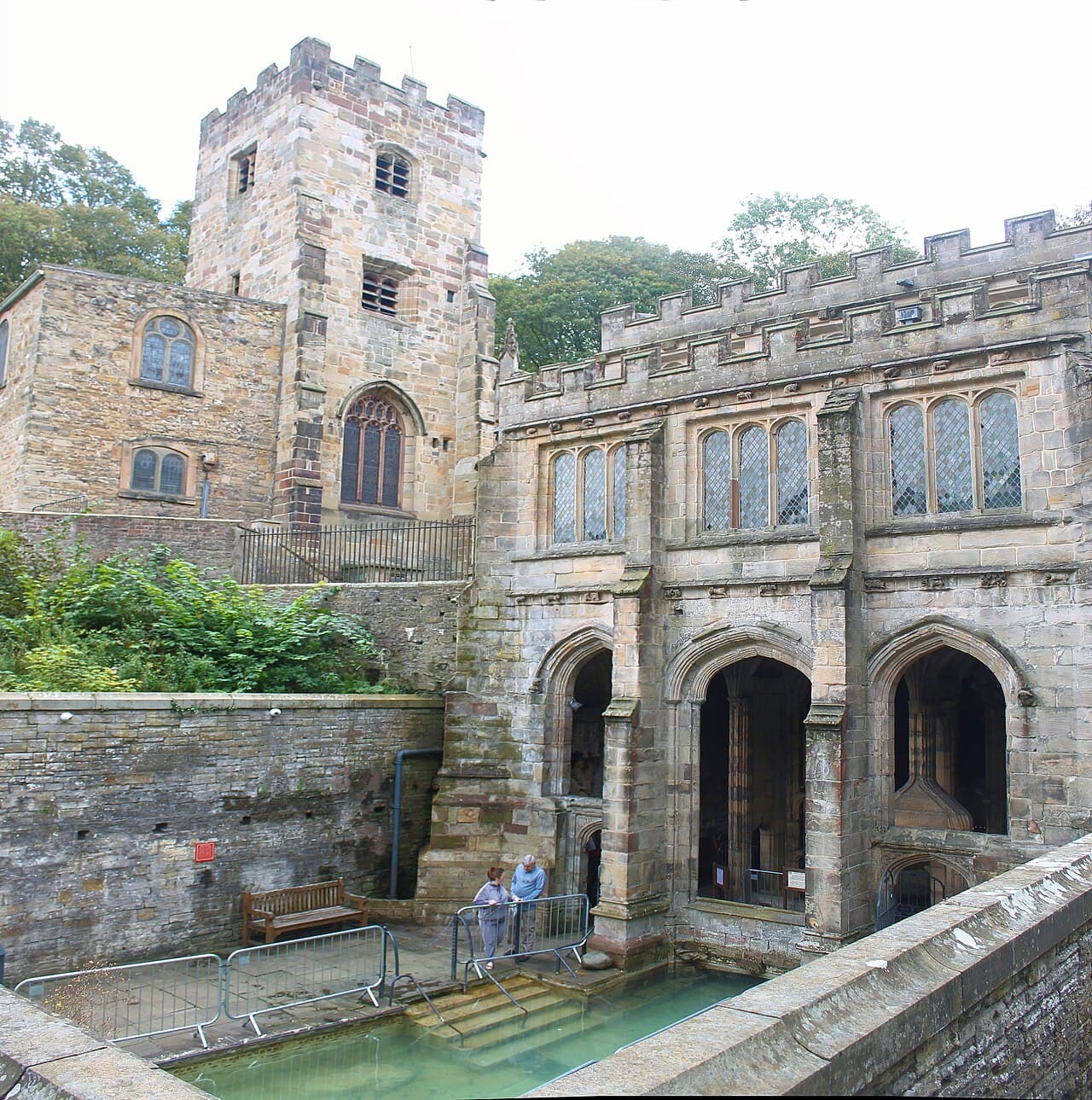 St Winefride's Well in Holywell, Flintshire