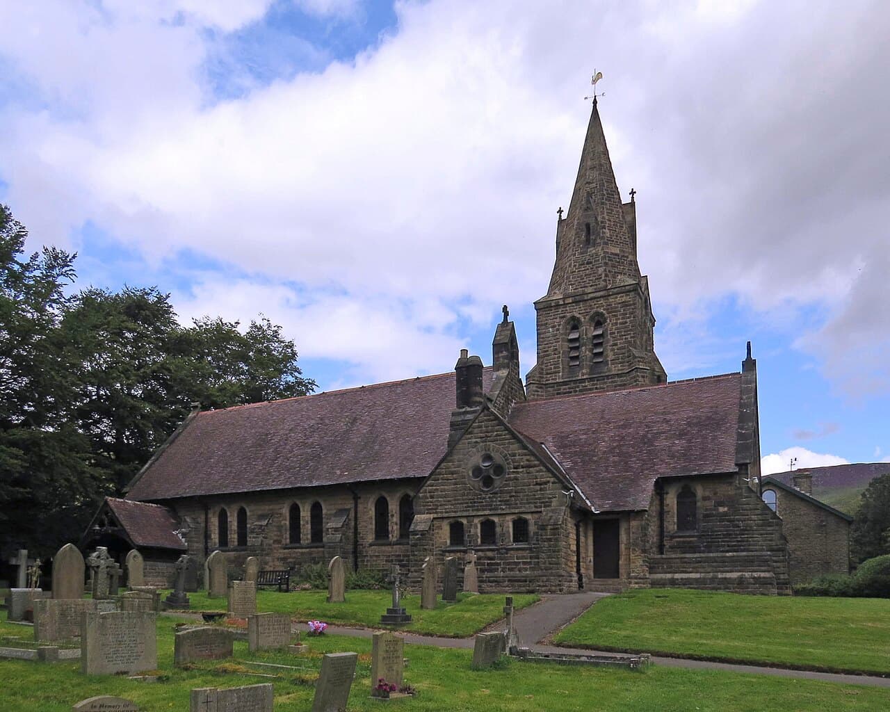 The Church of the Holy and Undivided Trinity, Edale in Edale, Derbyshire
