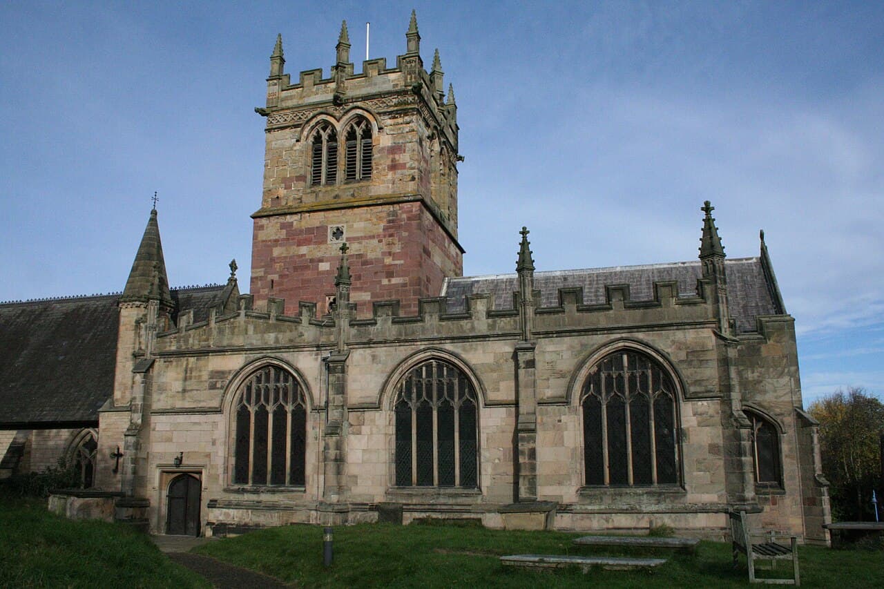 St Mary's Church, Ellesmere in Ellesmere Urban, Wrexham