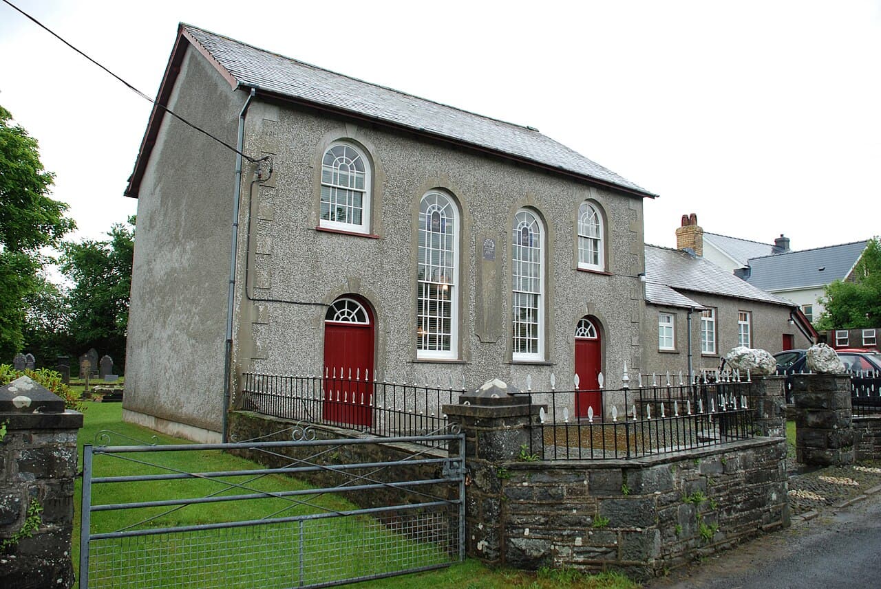 Nanternis Chapel in Nanternis, Ceredigion