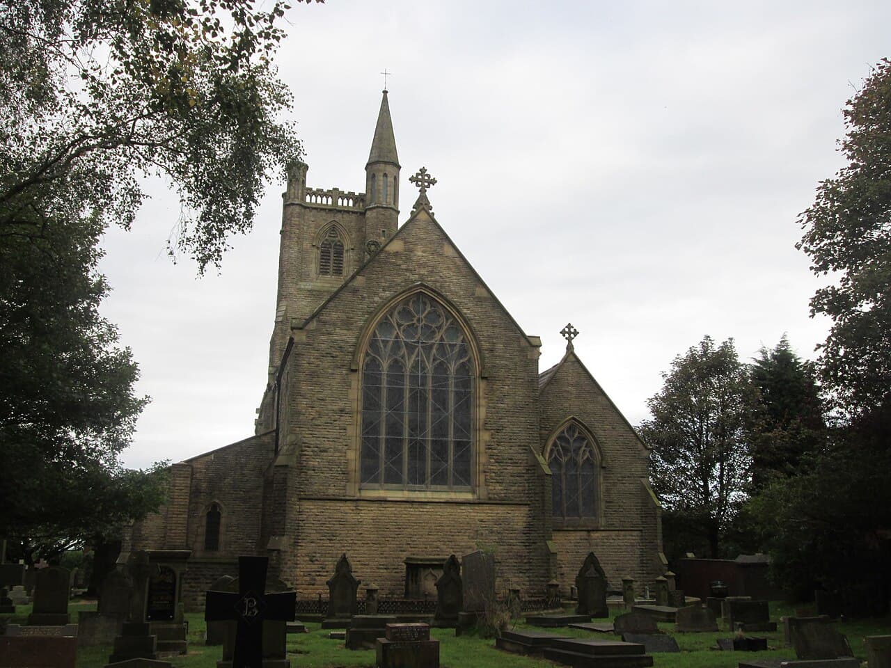 Church of St Thomas in Oldham, Greater Manchester