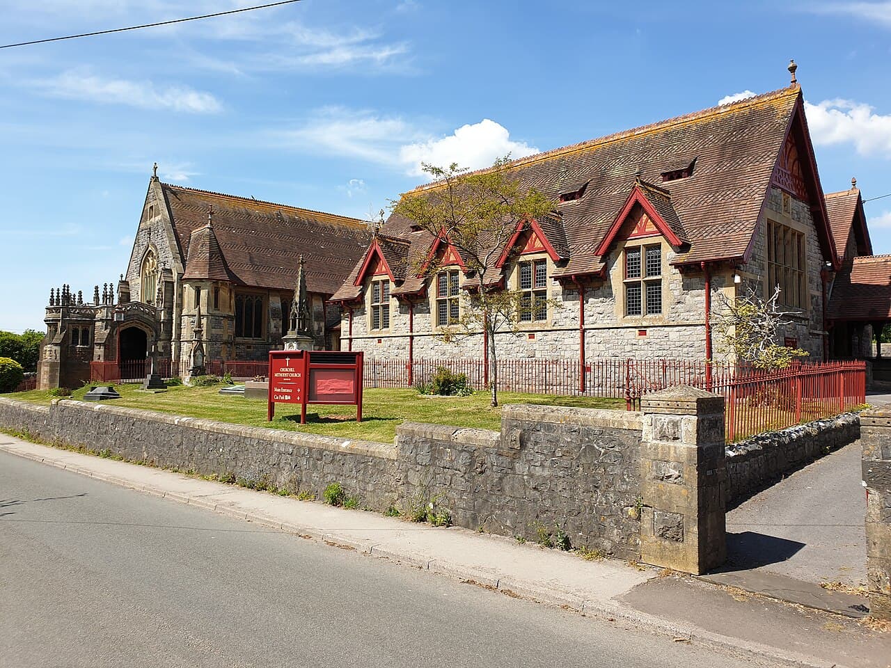 Churchill Methodist Church in Bristol, Somerset