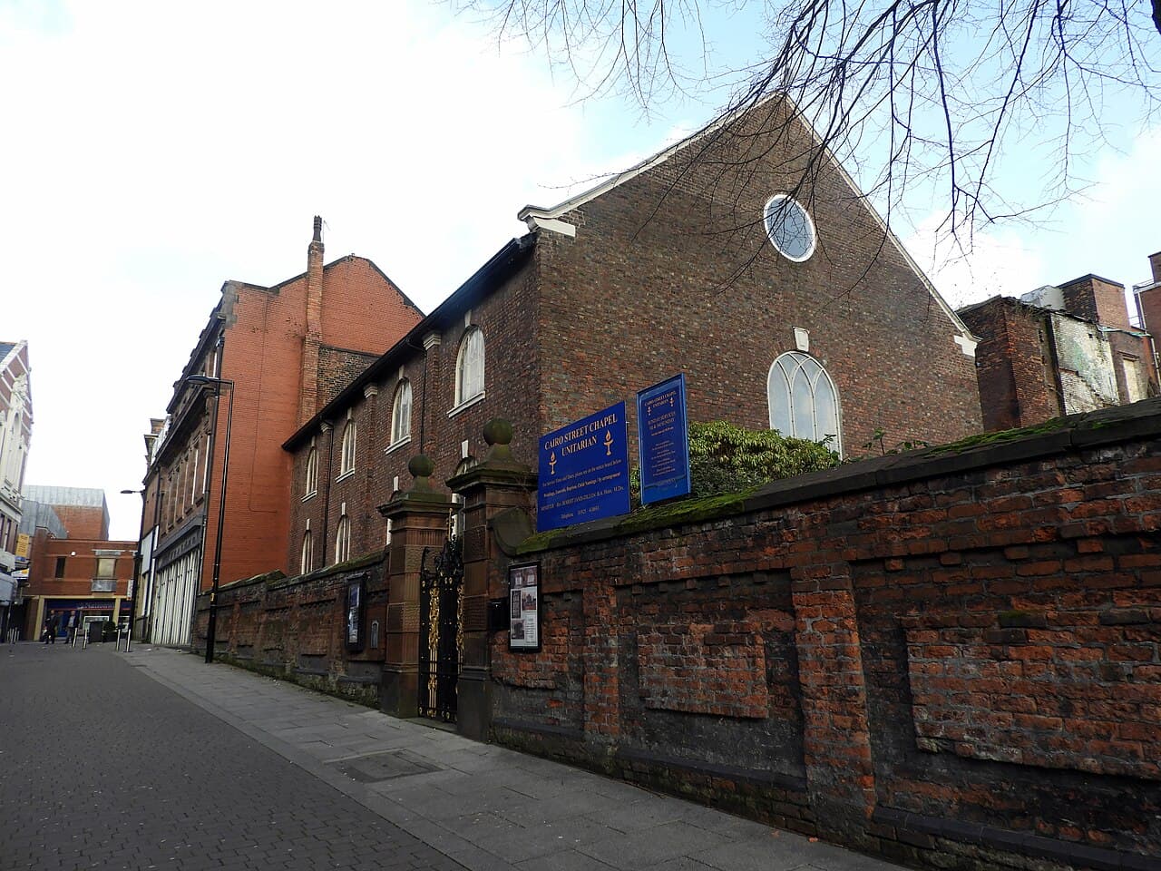 Cairo Street Unitarian Chapel in Warrington, Cheshire