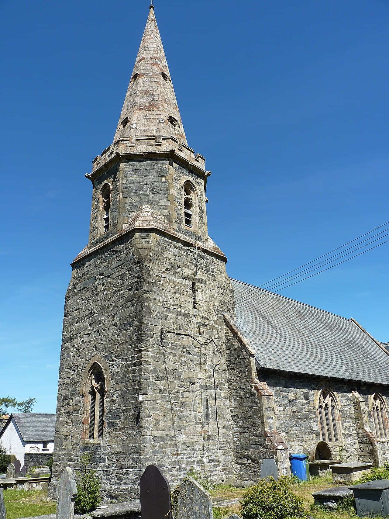 Church of St Trillo in Llandrillo, Powys