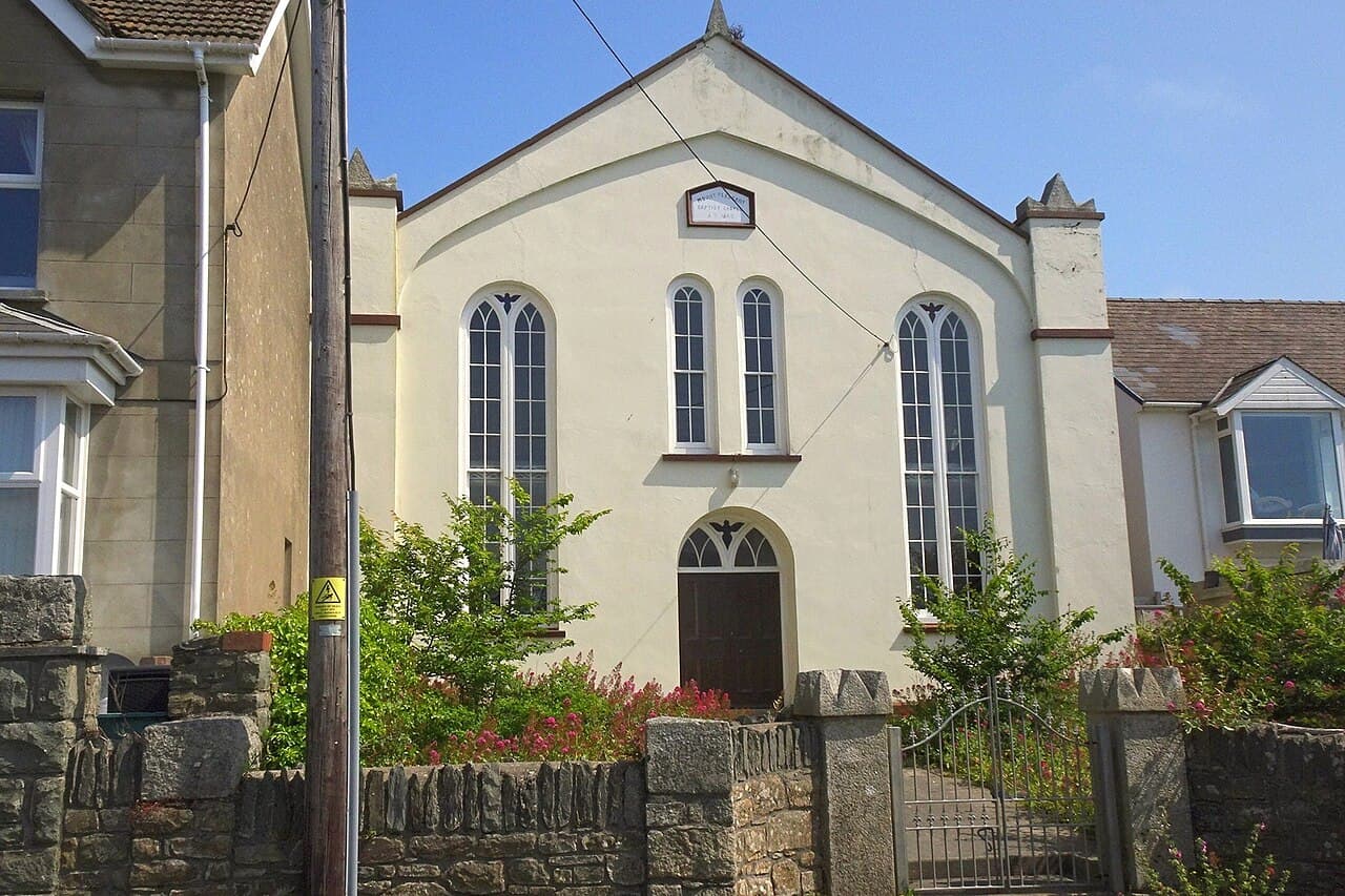 Mount Pleasant Baptist Chapel in Solva, Pembrokeshire