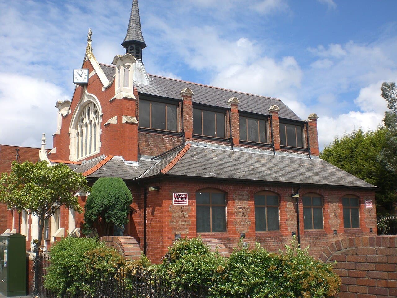 Trinity English Methodist Chapel in Deeside, Flintshire
