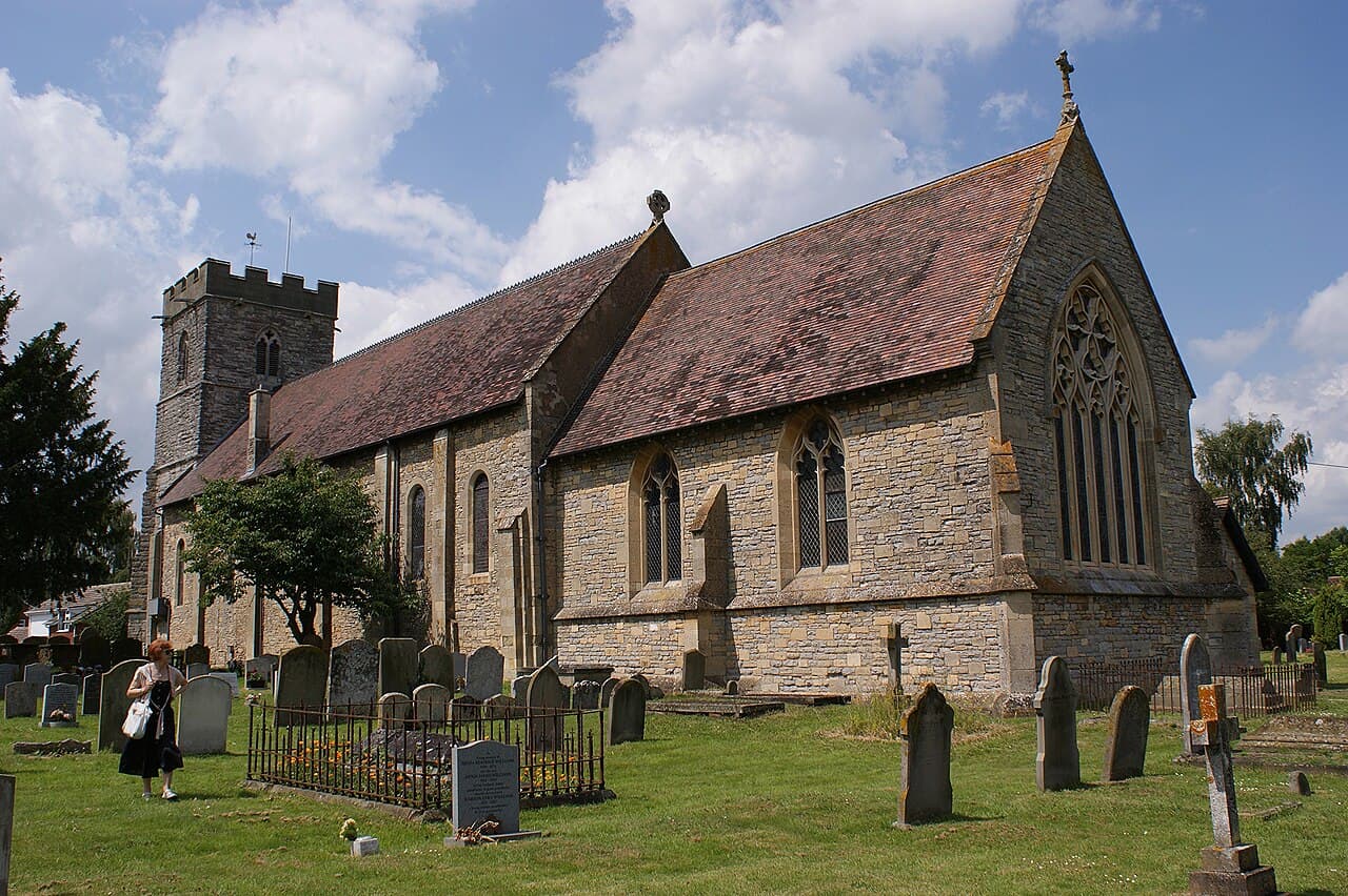Church of St Mary Magdalene in Tewkesbury, Gloucestershire