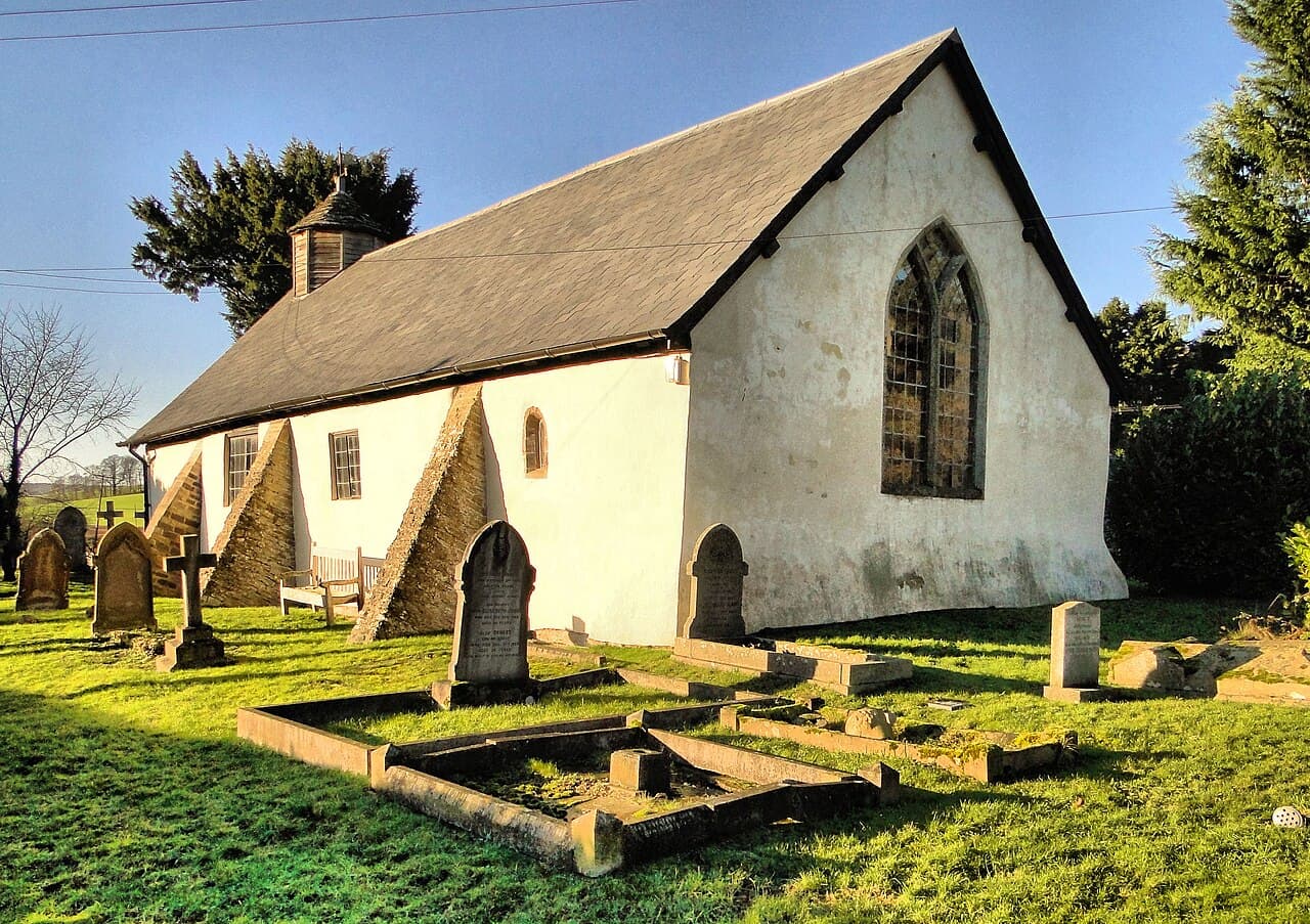 Church of St Andrew in Aymestrey, Herefordshire