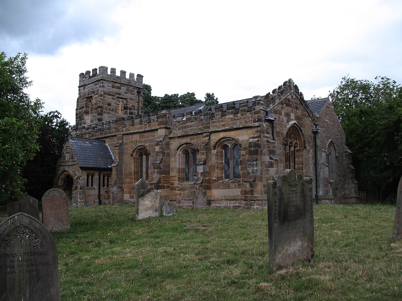 St Martin's Church, Whenby in York, North Yorkshire