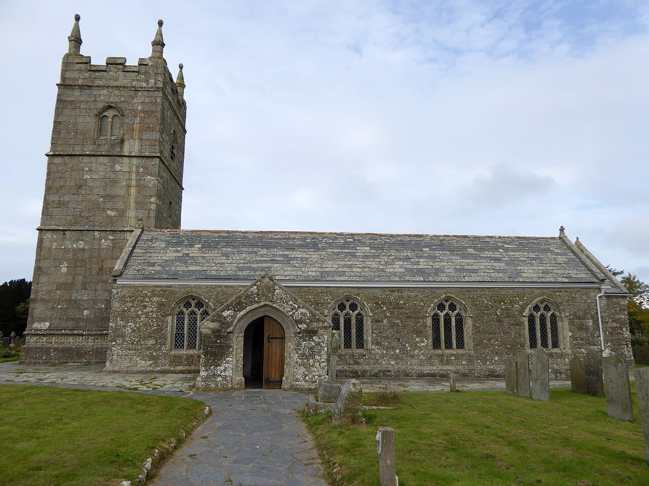Church of St Endelienta in St Endellion, Cornwall