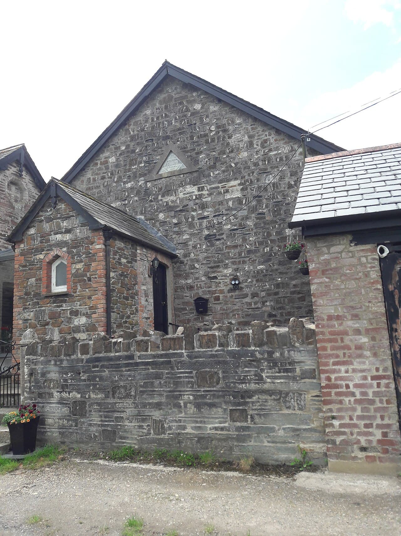 Bridgetown Methodist Chapel, Hall, Garage And Wall To Front in Werrington, Cornwall