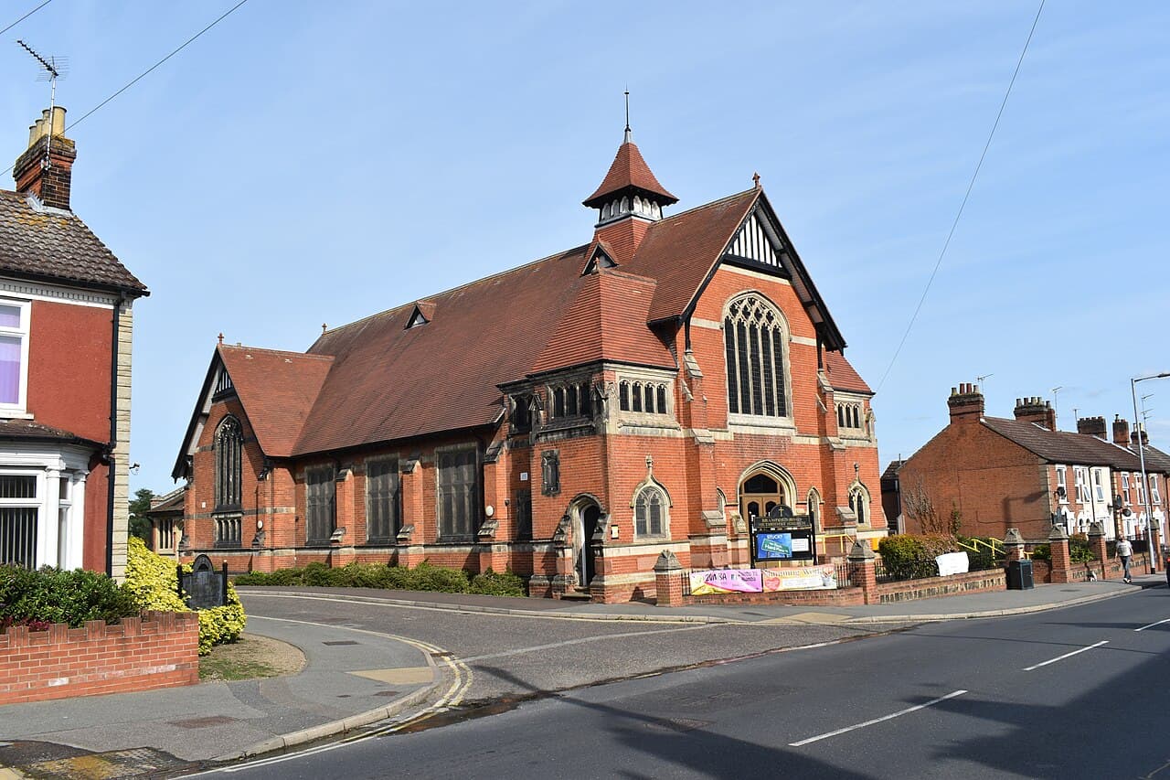 Bramford Road Methodist Church in Ipswich, Suffolk