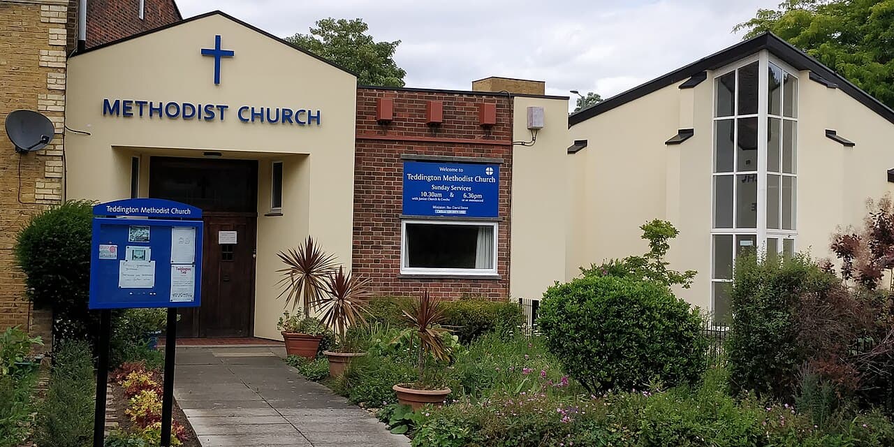 Teddington Methodist Church in Teddington, Greater London