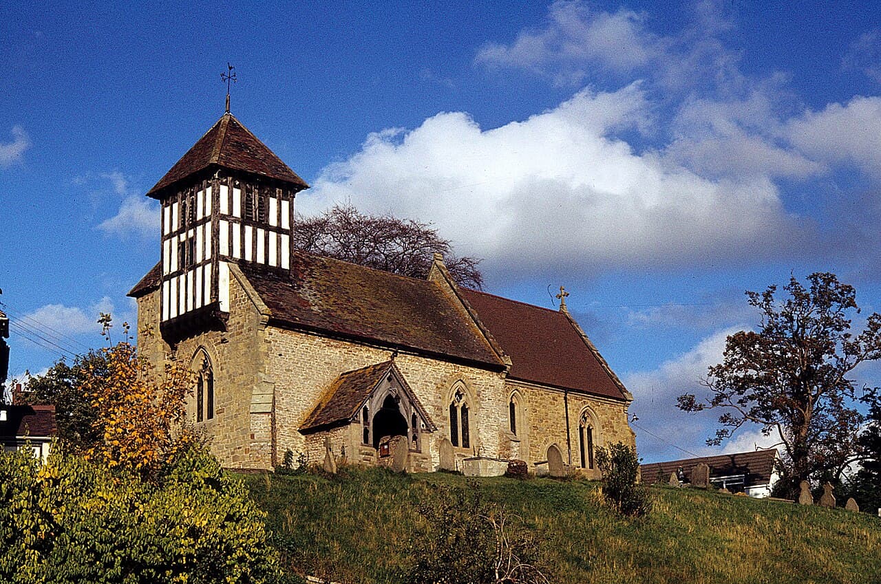 Church of St Peter and St Paul in Sheinton, Shropshire