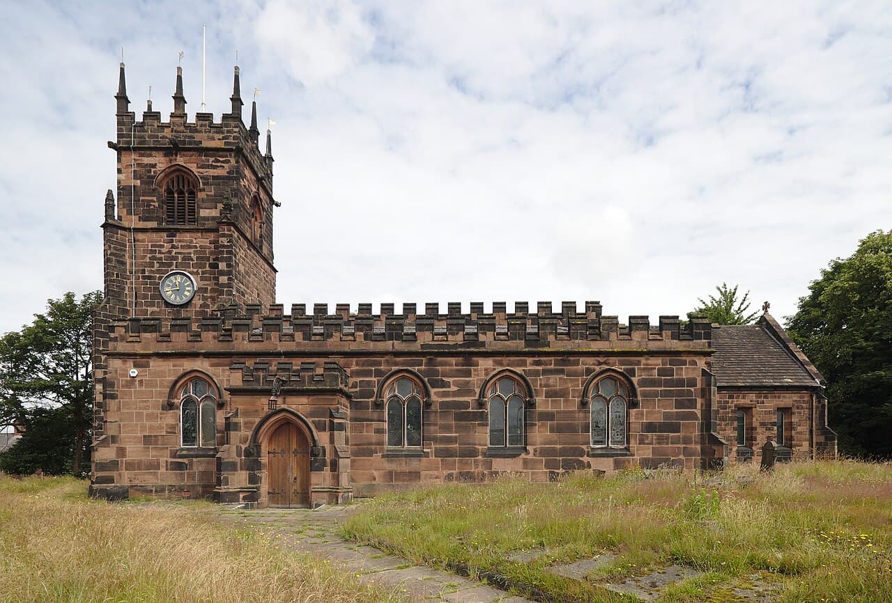 St Michael's Church, Huyton in Roby, Liverpool, Merseyside