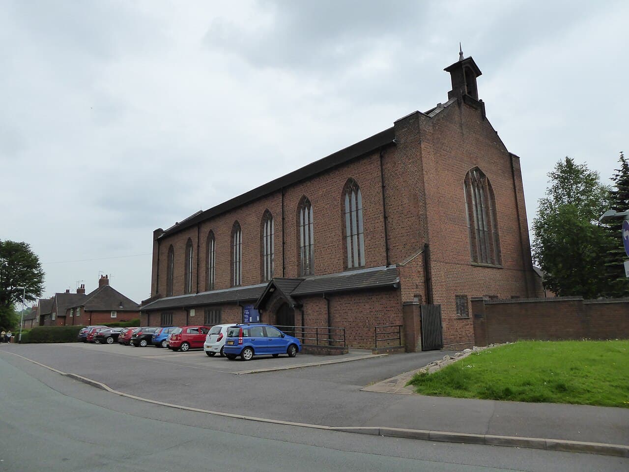 Saint Michael's and All Angels in Newcastle-under-Lyme, Staffordshire