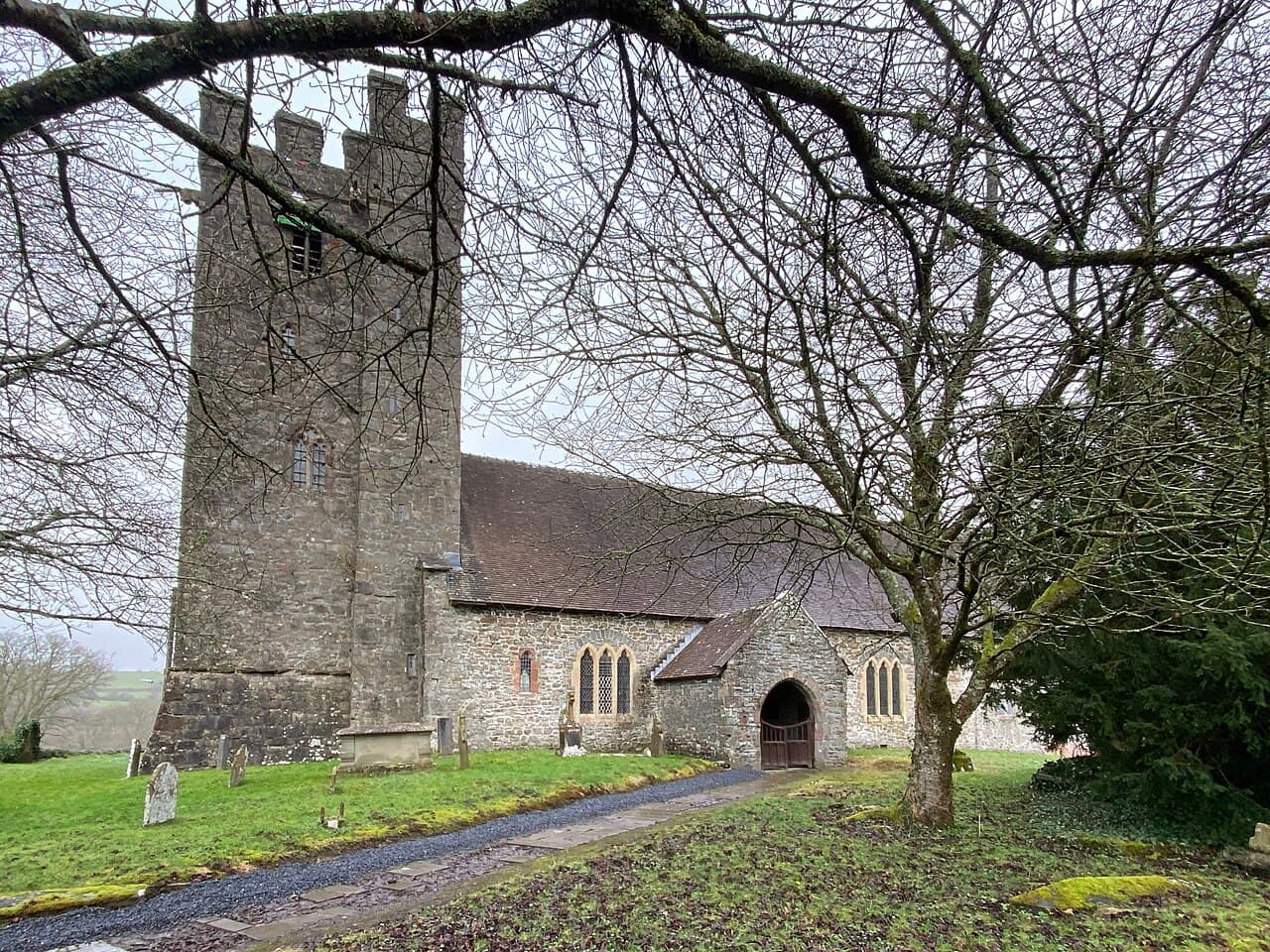 St Mary's Church in Llandovery, Carmarthenshire
