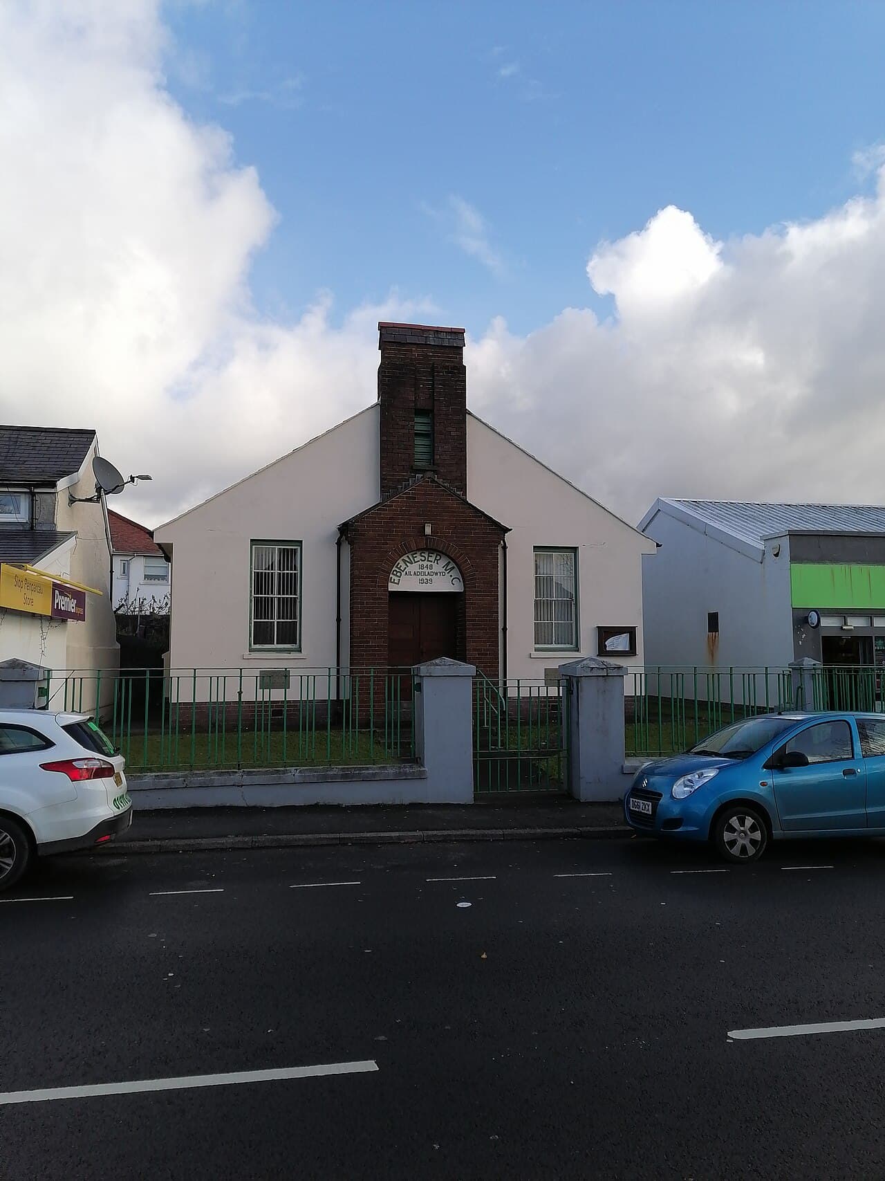 Ebenezer Calvinistic Methodist Church in Penparcau, Ceredigion