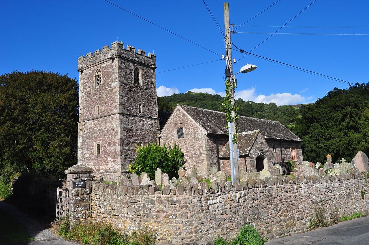 St Peter's Church in The Vale of Grwyney, Monmouthshire