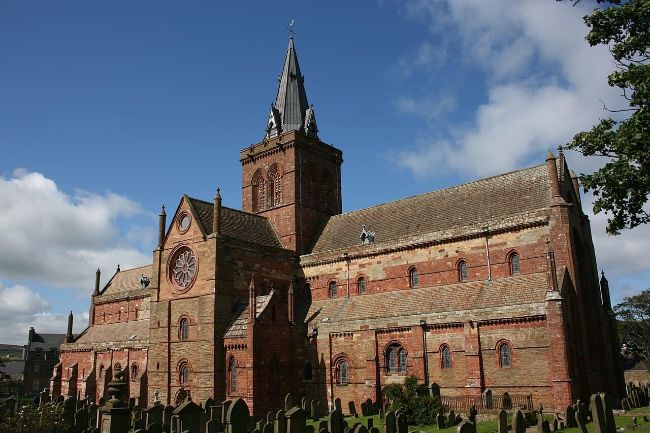 St Magnus Cathedral, Kirkwall in Kirkwall, Orkney