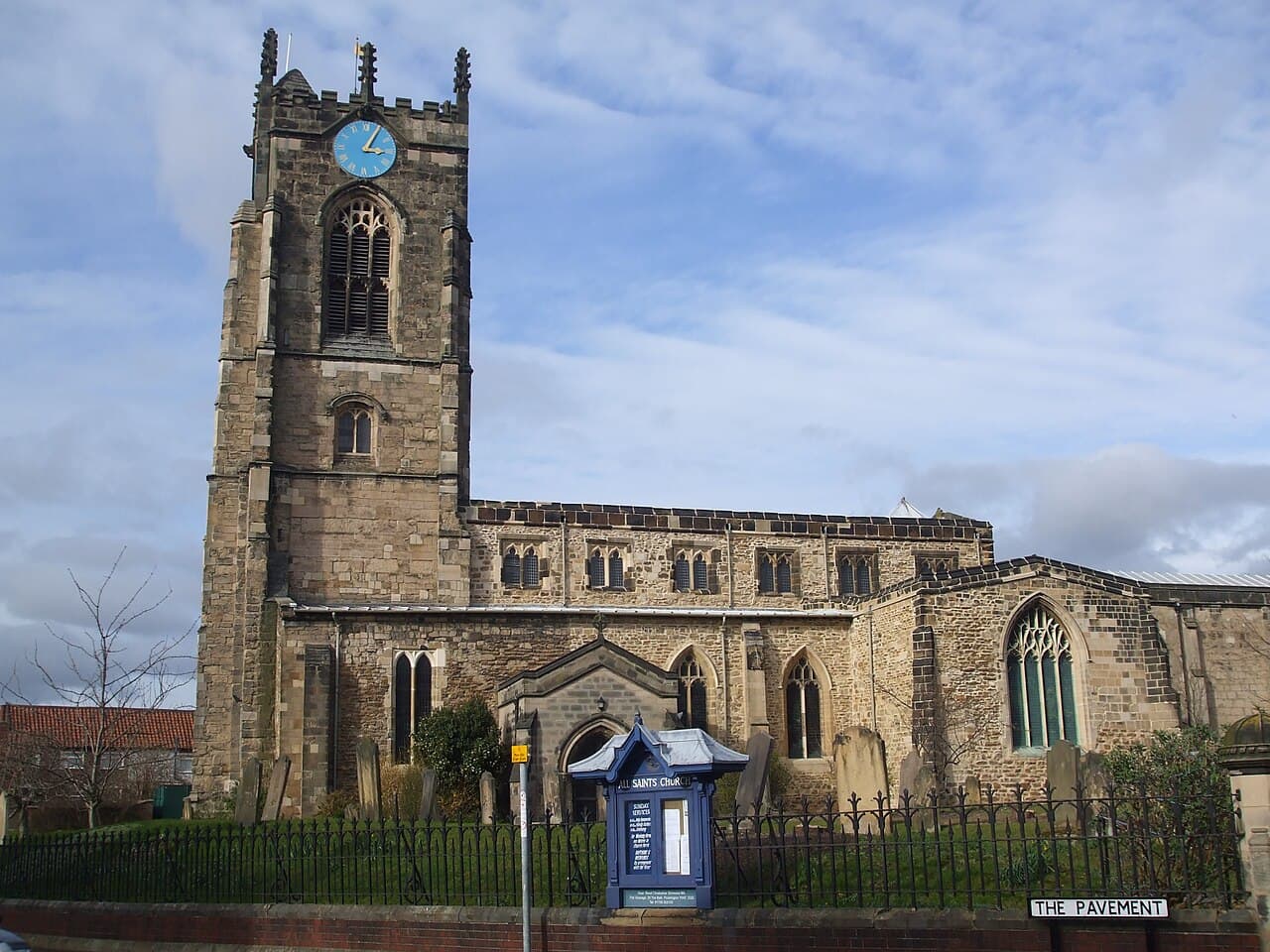 All Saints Church in York, East Riding of Yorkshire