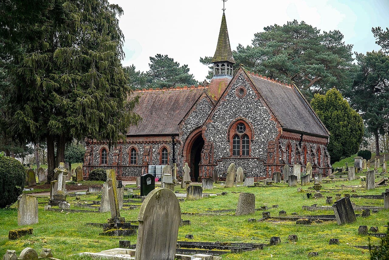 Cemetery Chapel in Wymondham, Norfolk
