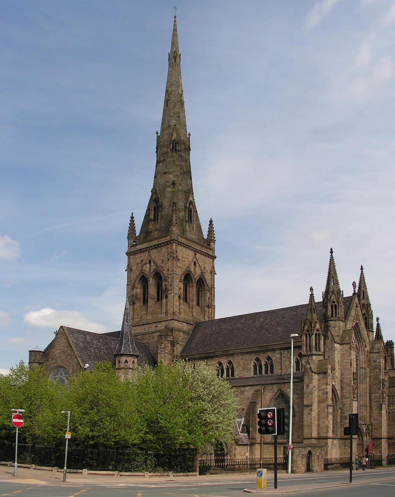 Cathedral of St John the Evangelist in Salford, Greater Manchester