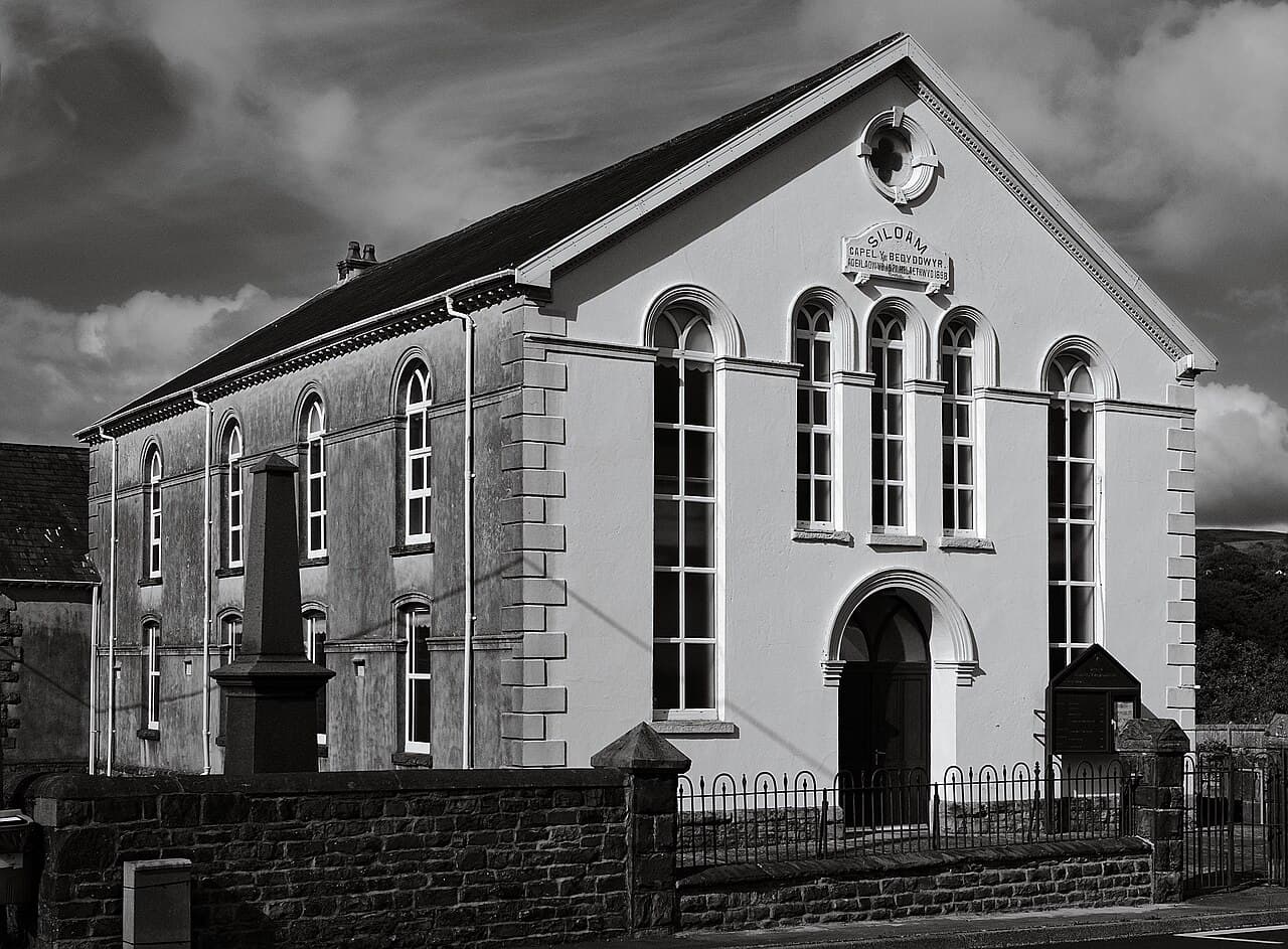 Siloam Baptist Chapel in Cwm-Twrch Isaf, Powys