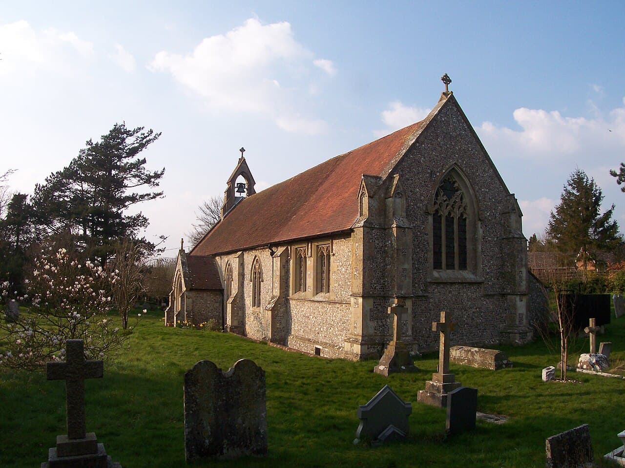 Church of St Leonard in Basingstoke, Hampshire