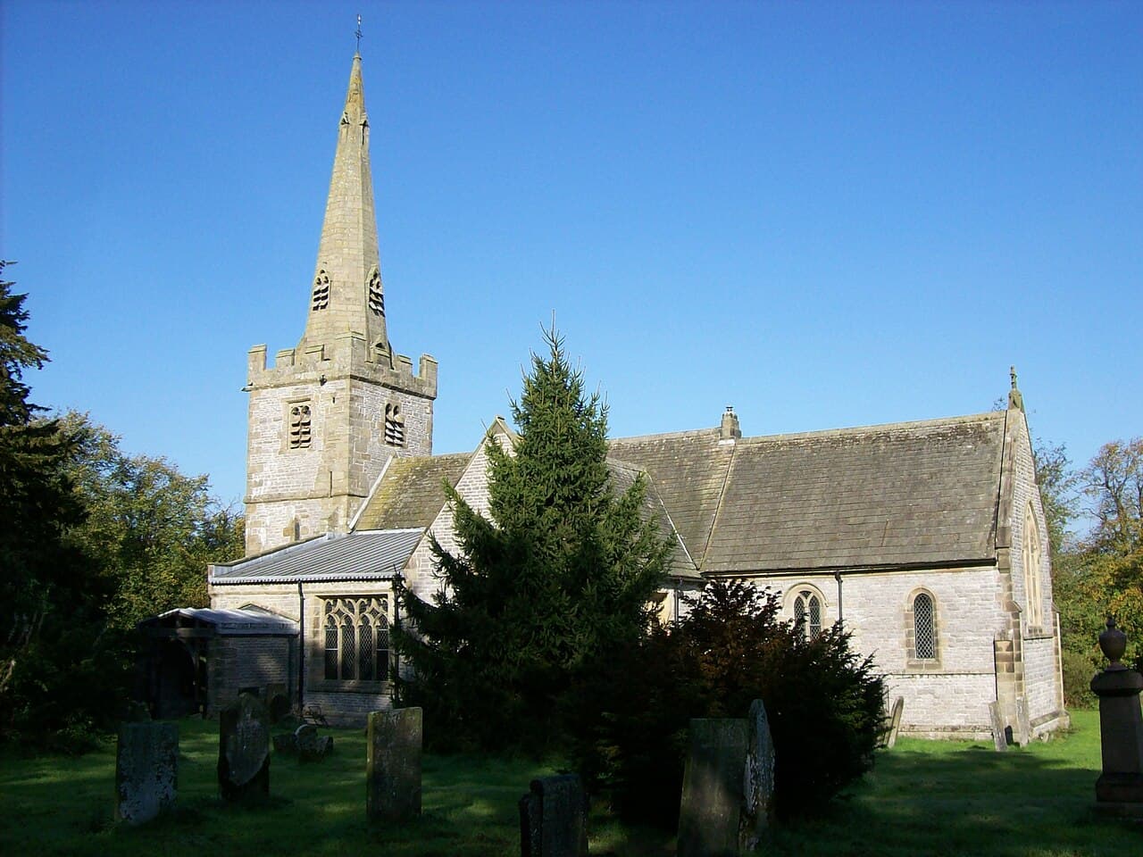 St Leonard's Church in Bakewell, Derbyshire