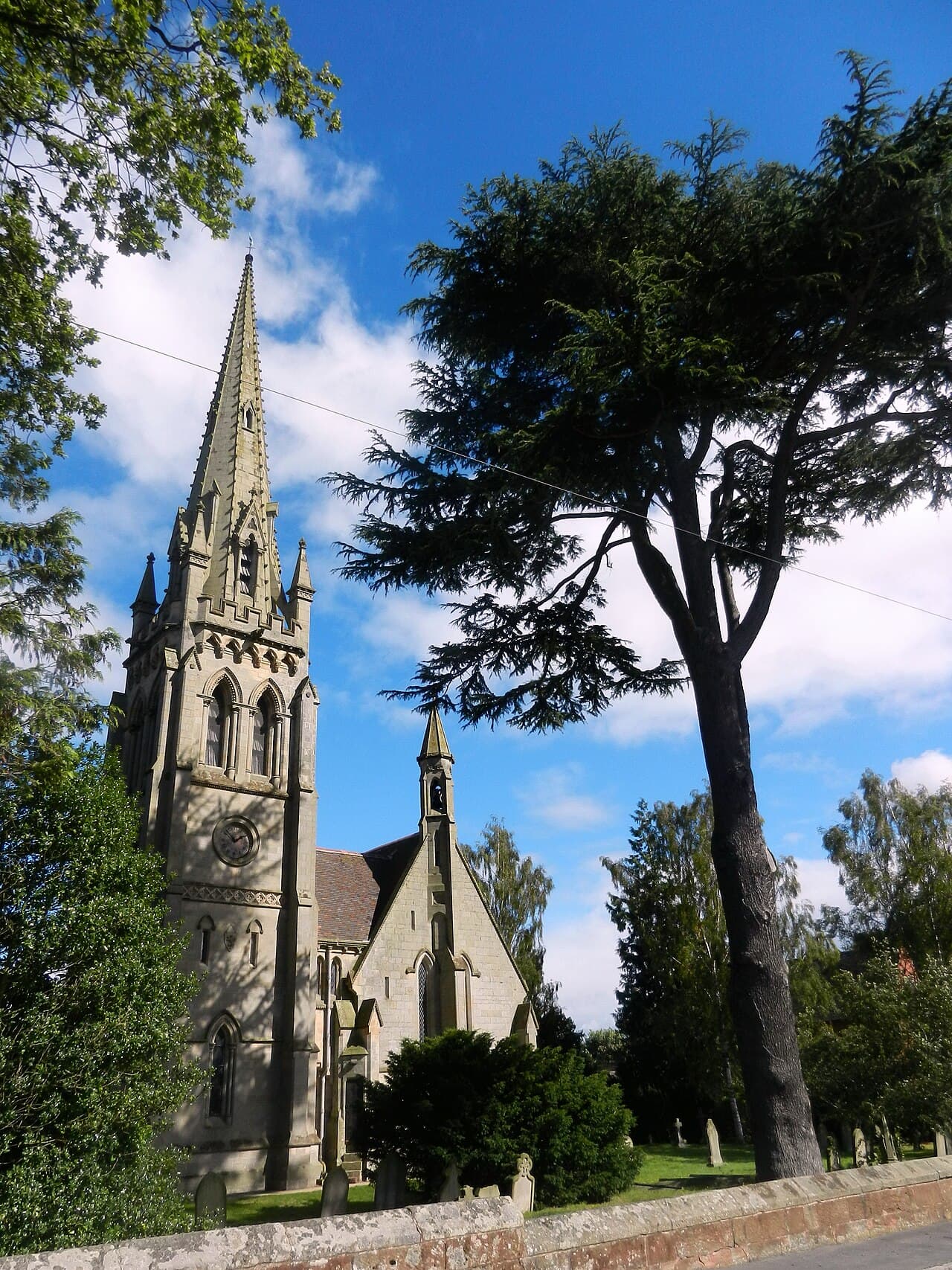 Church of the Holy Trinity in Preston Gubbals, Shropshire