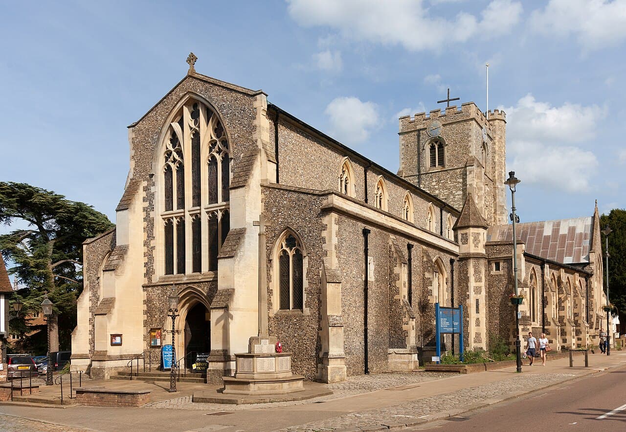 Parish Church of Saint Peter in Berkhamsted, Hertfordshire