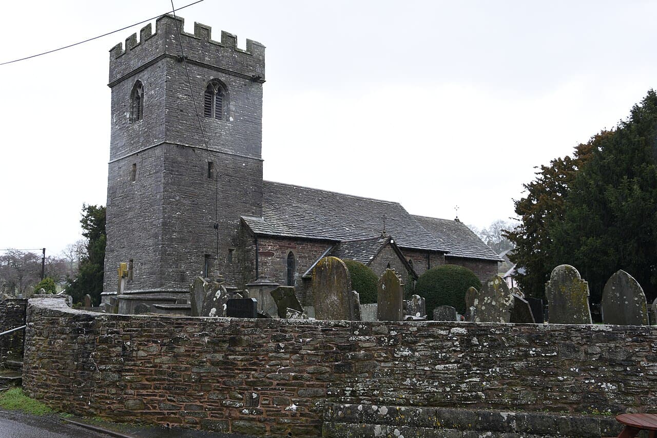 Church of St Michael and All Angels in Llangors, Powys