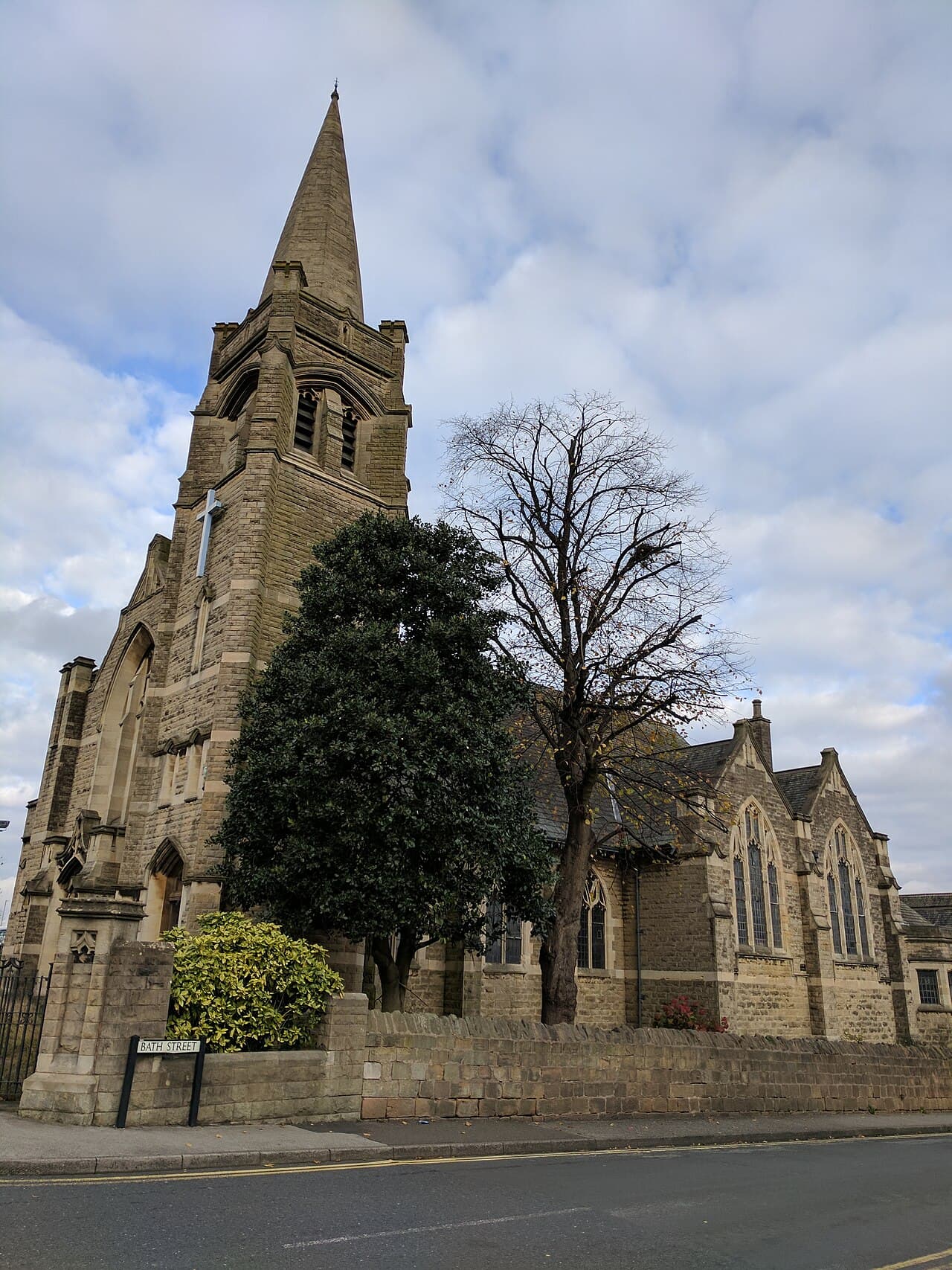 Nottingham Road Methodist Church in Mansfield, Nottinghamshire