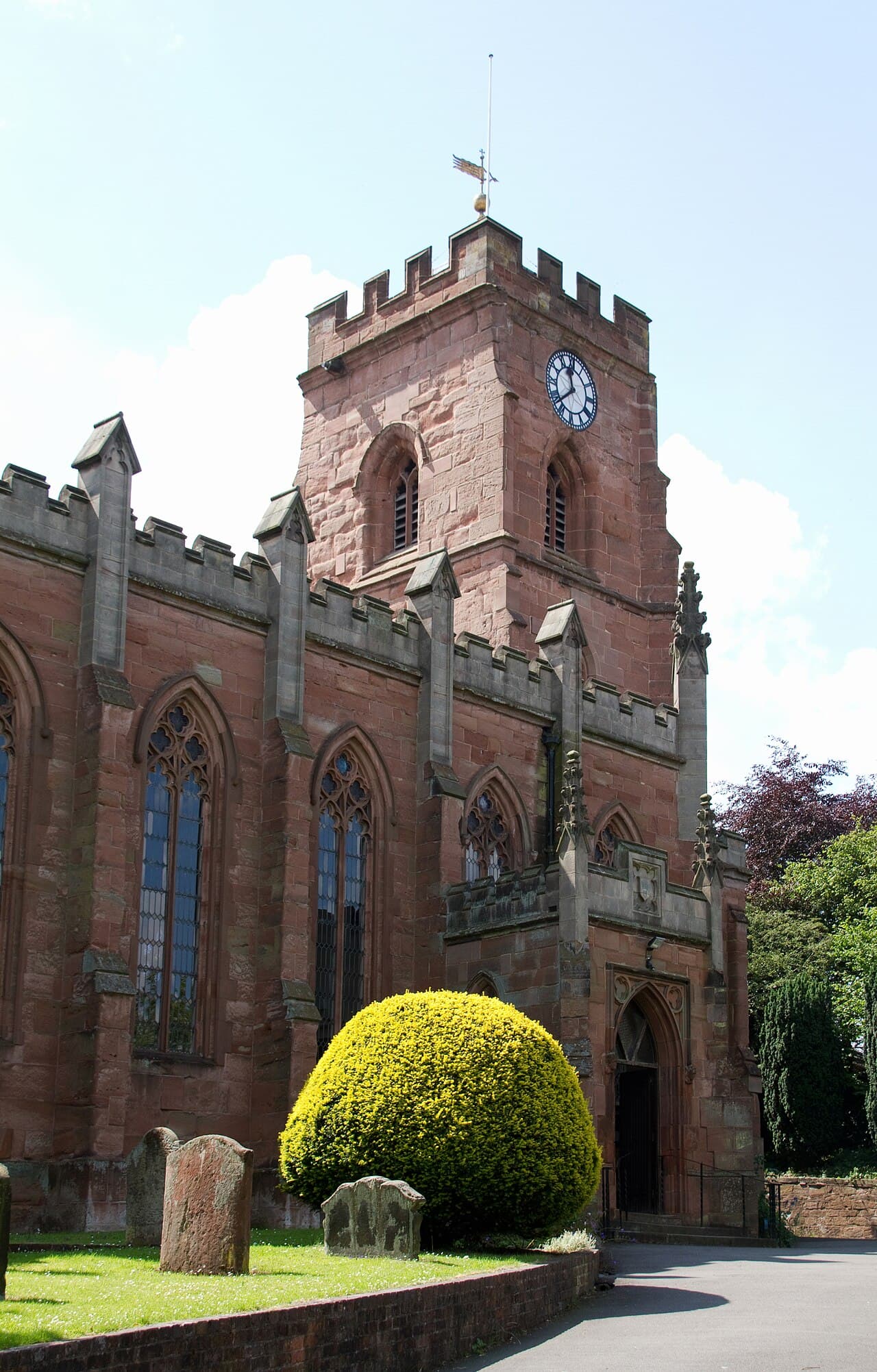 Parish Church of St Mary, Oldswinford in Dudley, West Midlands