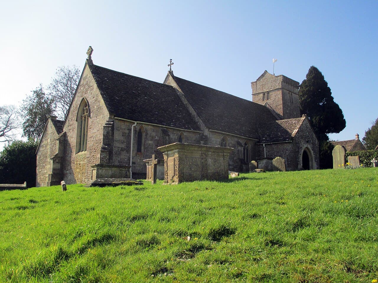 Church of St Peter in South Wraxall, Wiltshire