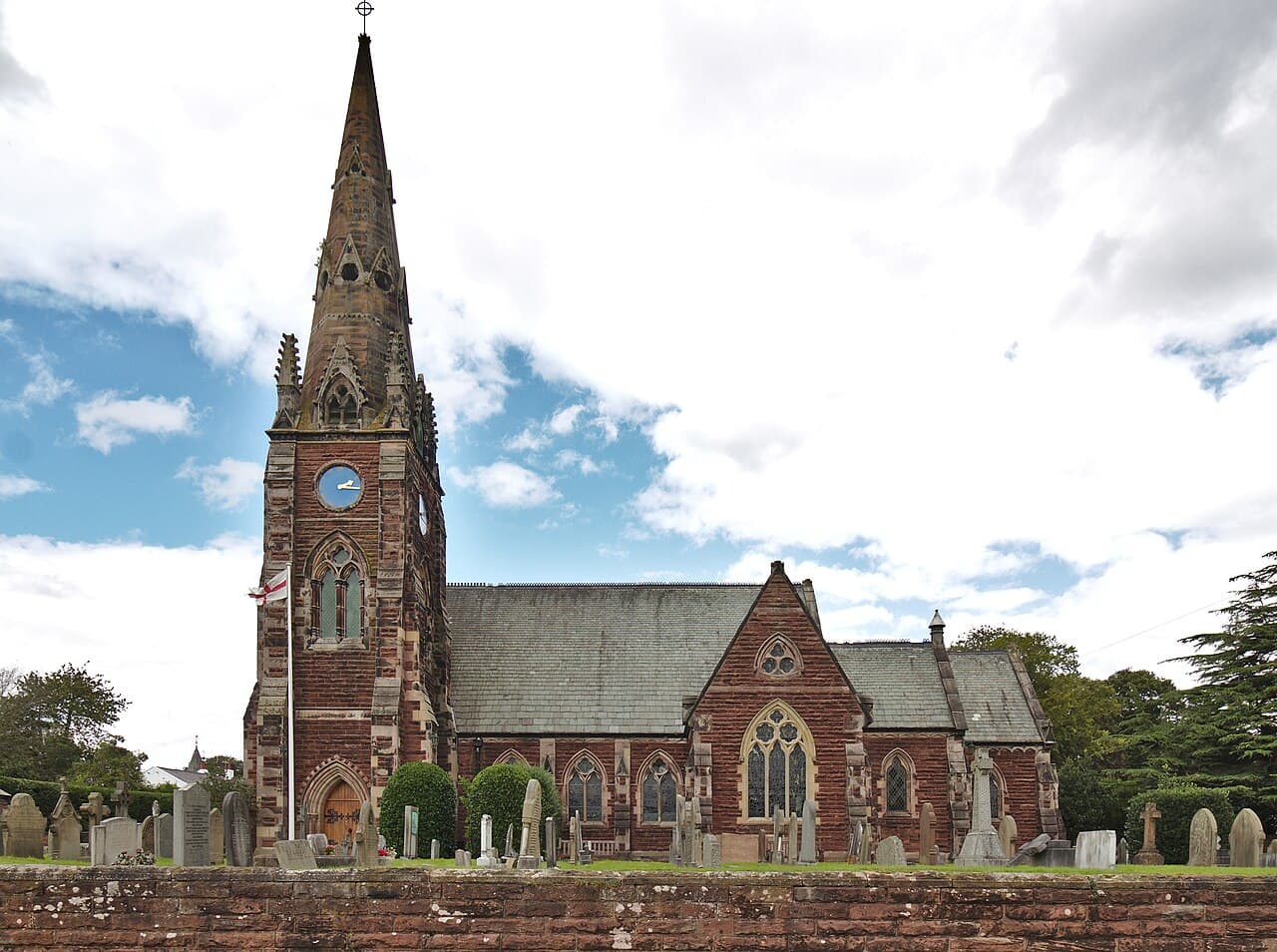 All Saints Church, Thornton Hough in Neston, Cheshire