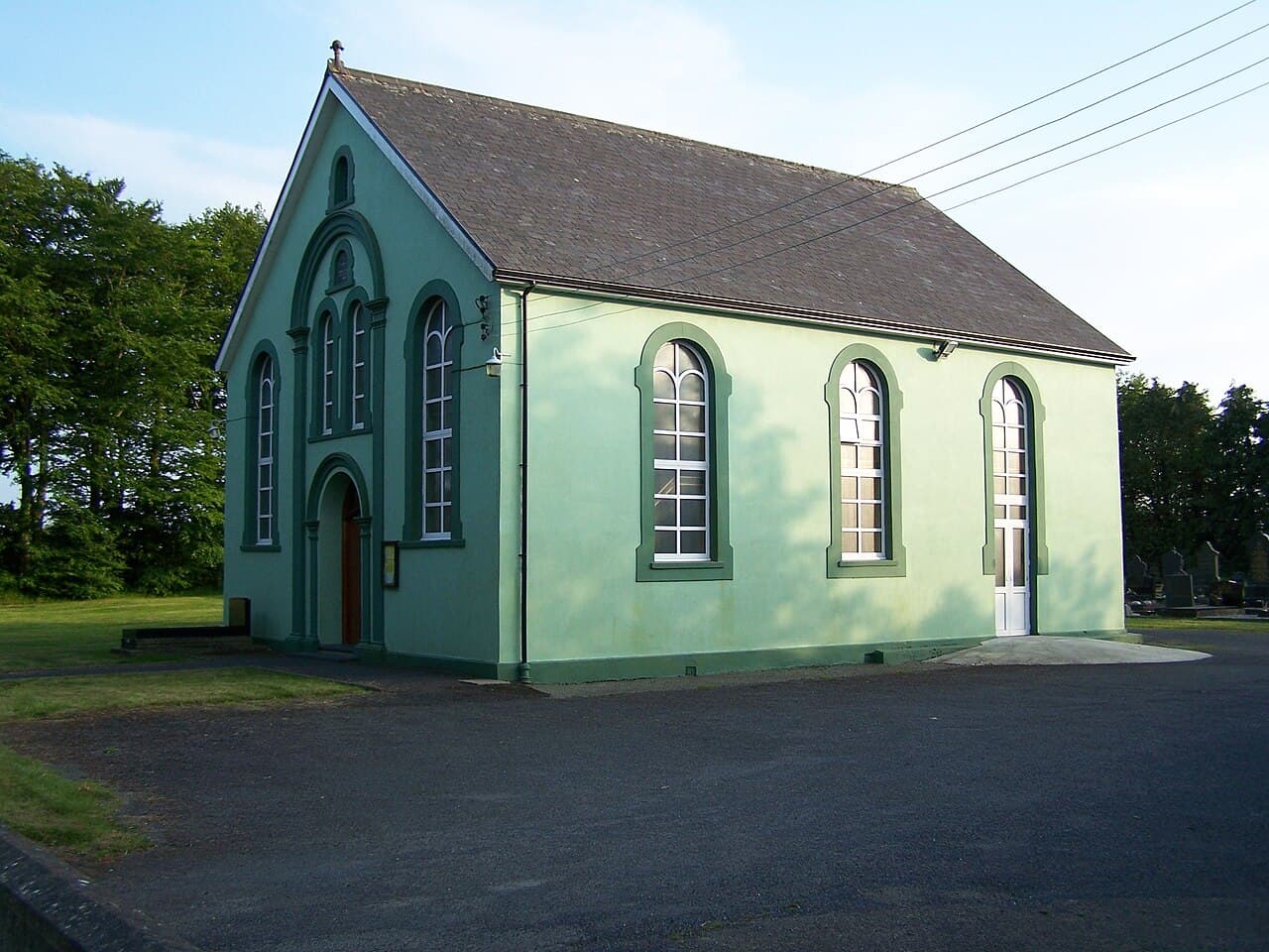 Brynrhiwgaled Chapel in Pentre'r Bryn, Ceredigion