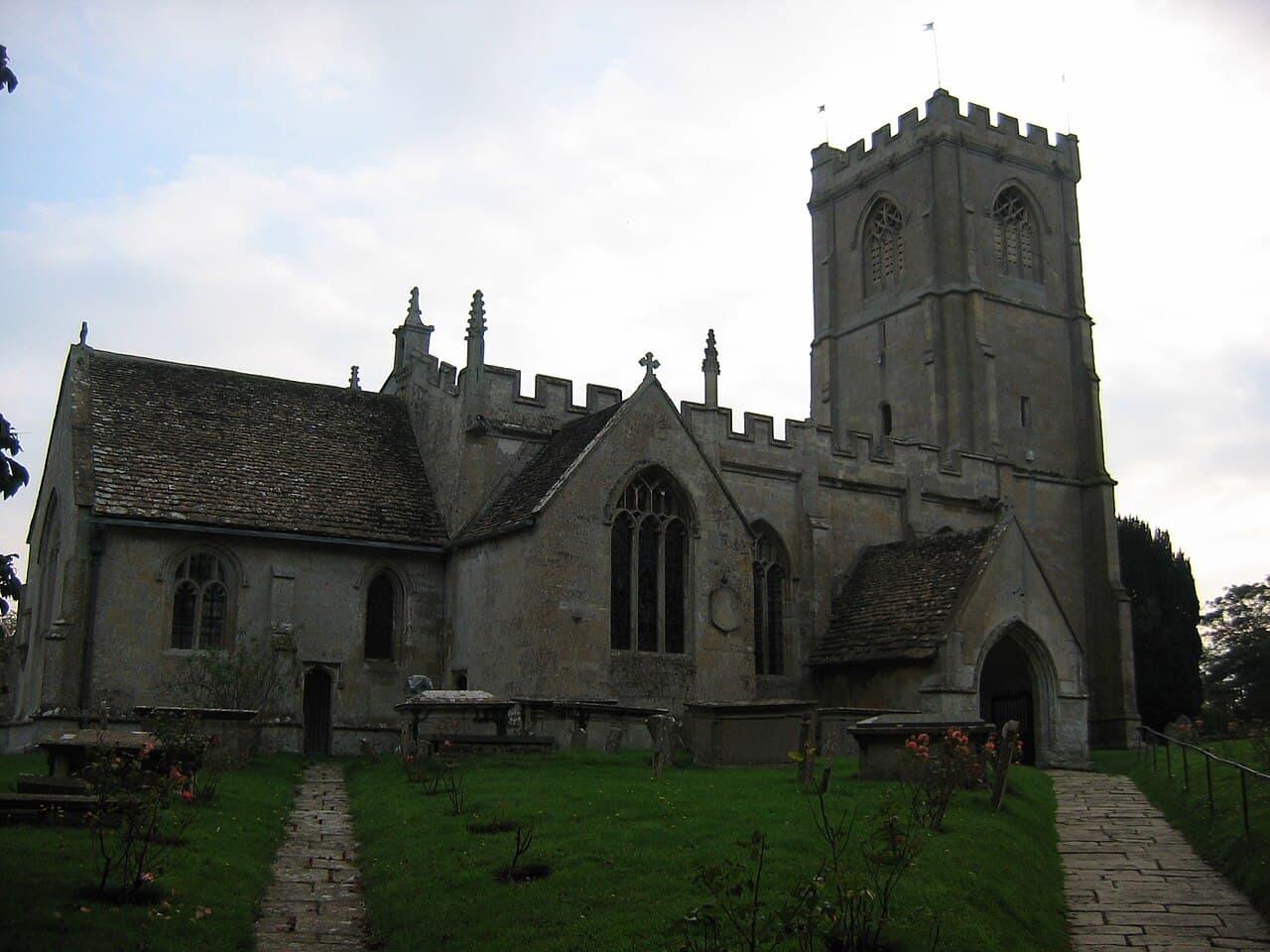 Church of St Leonard in Steeple Ashton, Wiltshire