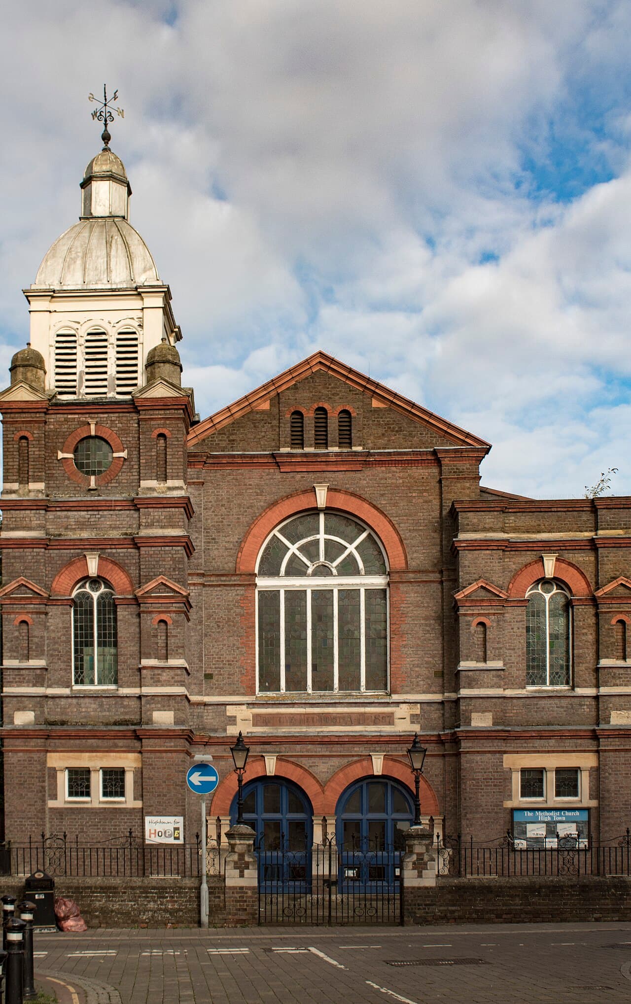 High Town Methodist Church in Luton, Bedfordshire