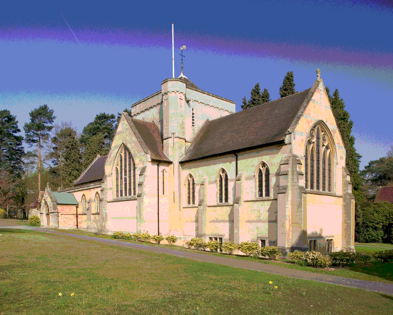 Church of St Mark in Weybridge, Surrey