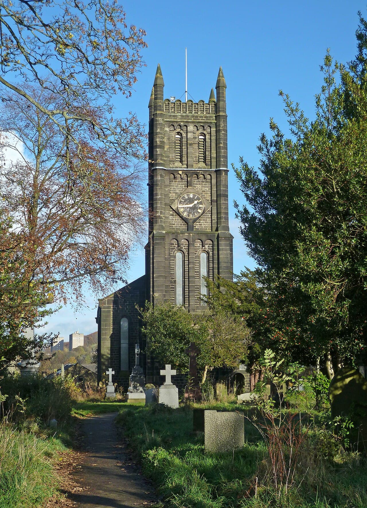 Church of St John in Keighley, West Yorkshire