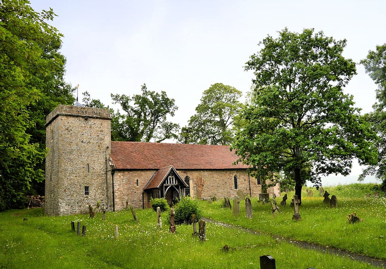 Church of St Mary the Virgin in Whitton, Worcestershire