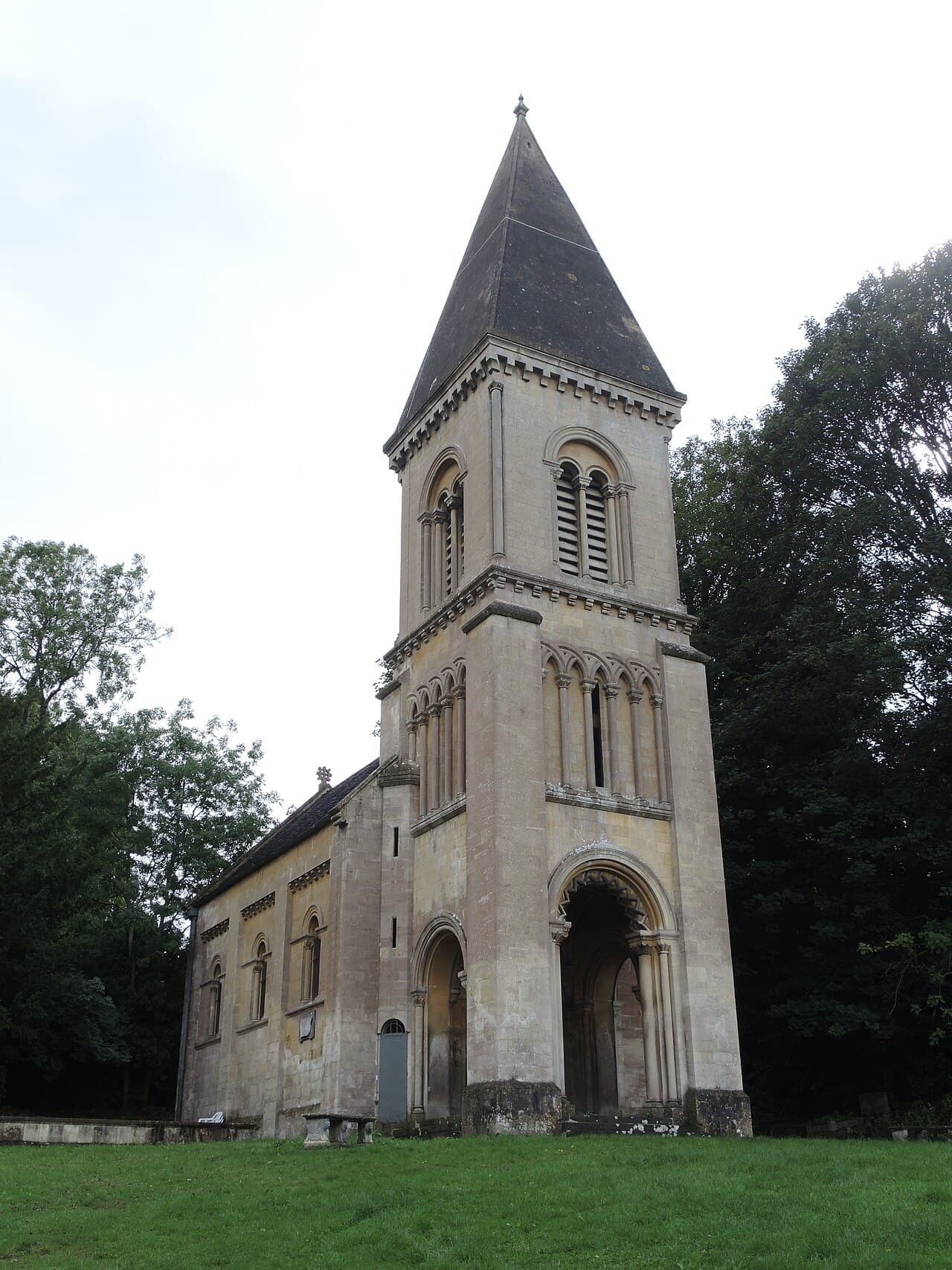 Mortuary Chapel In Abbey Cemetery in Bath, Somerset