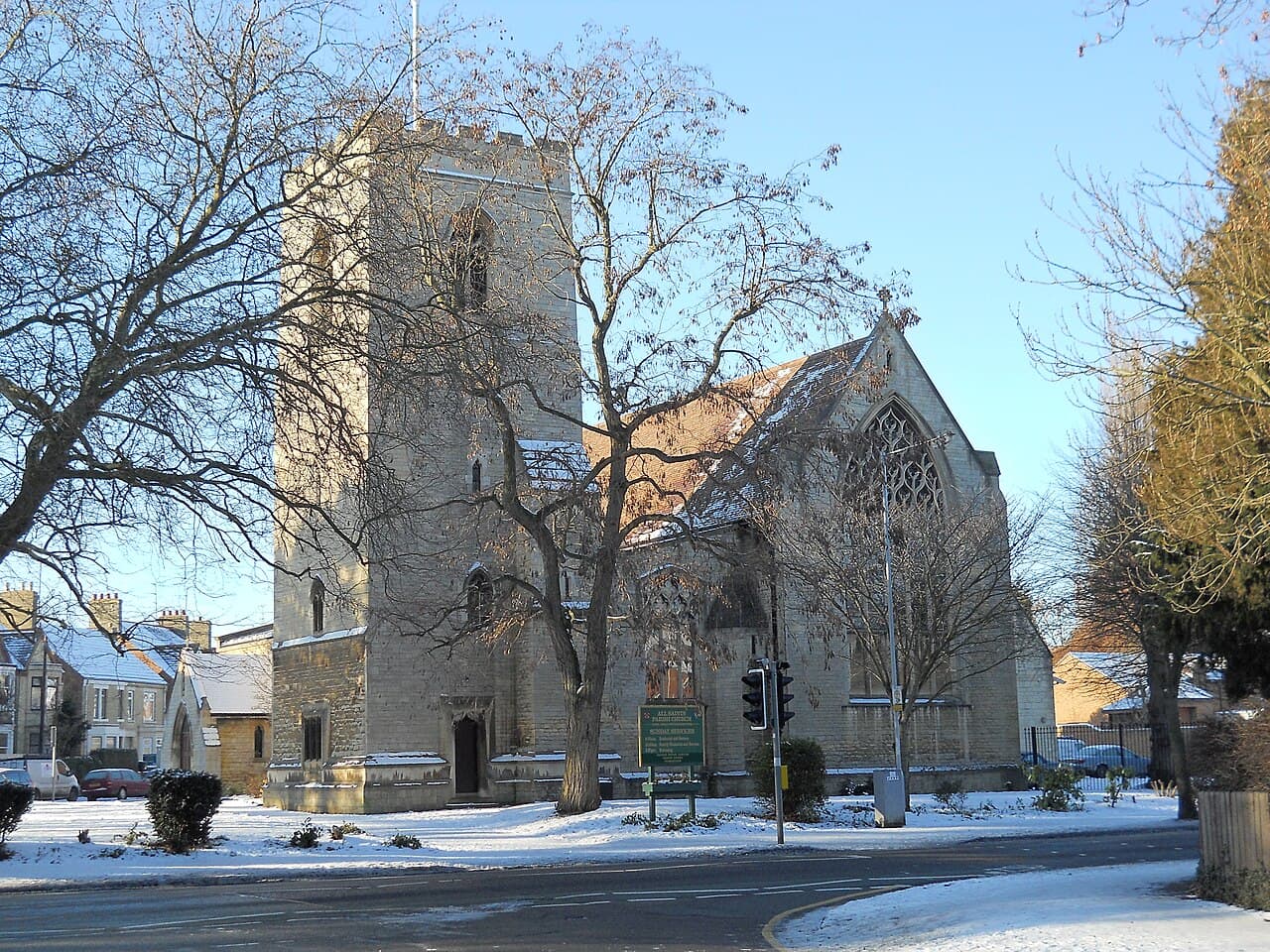 All Saints Parish Church in Peterborough, Cambridgeshire