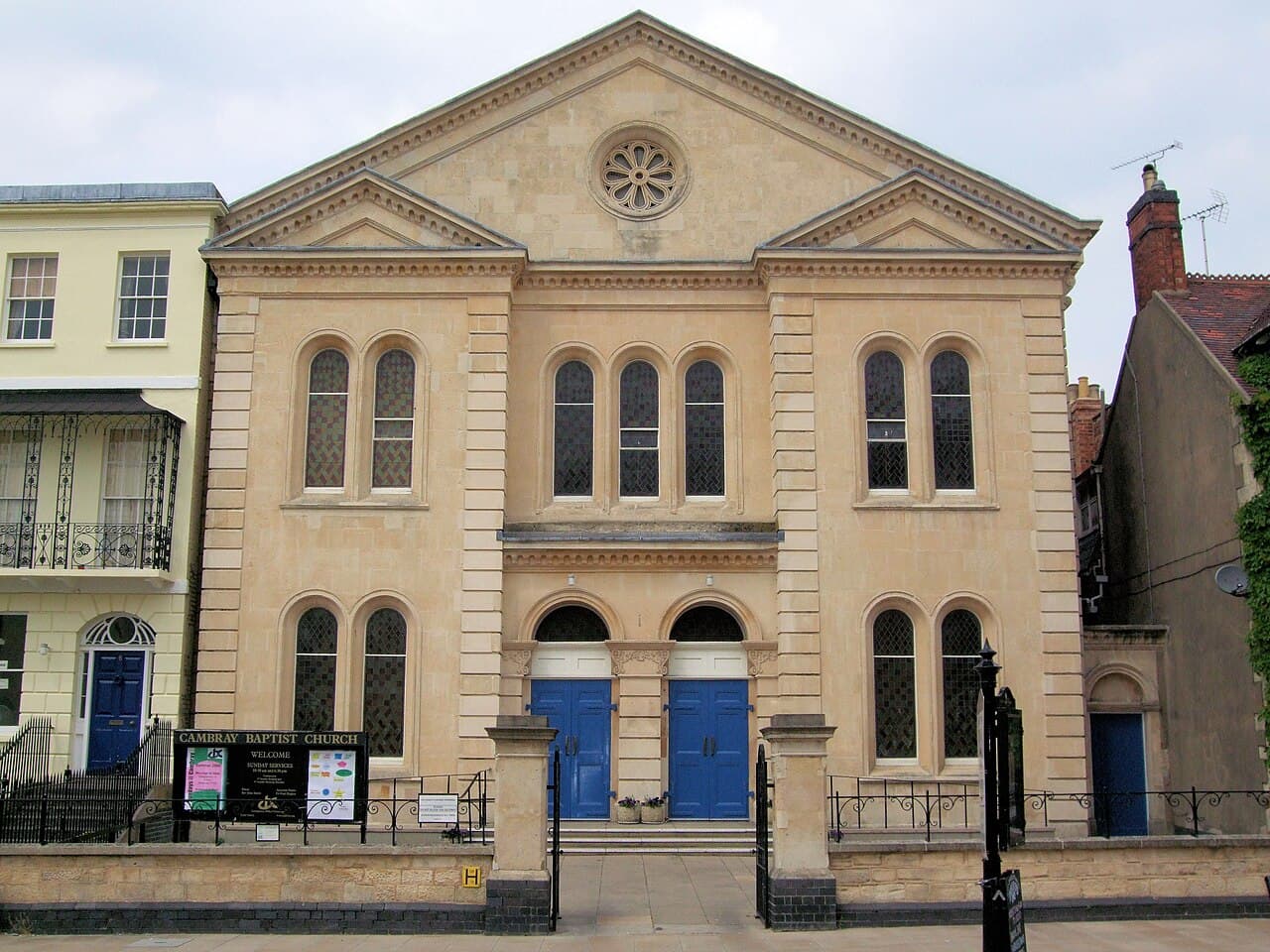 Cambray Baptist Church in Cheltenham, Gloucestershire