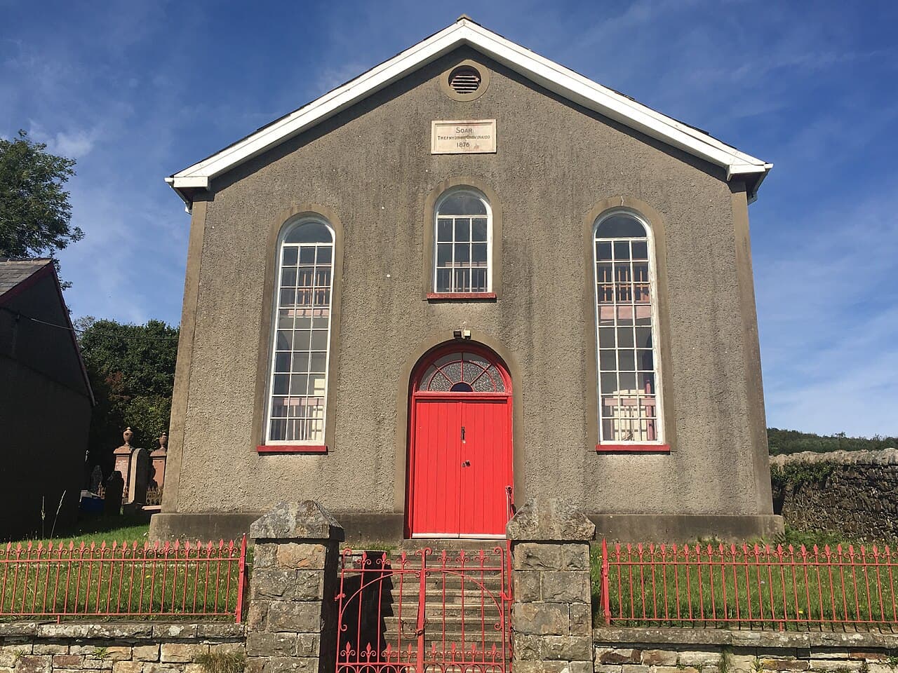 Zoar Calvinistic Methodist Chapel in Pencoed, Bridgend