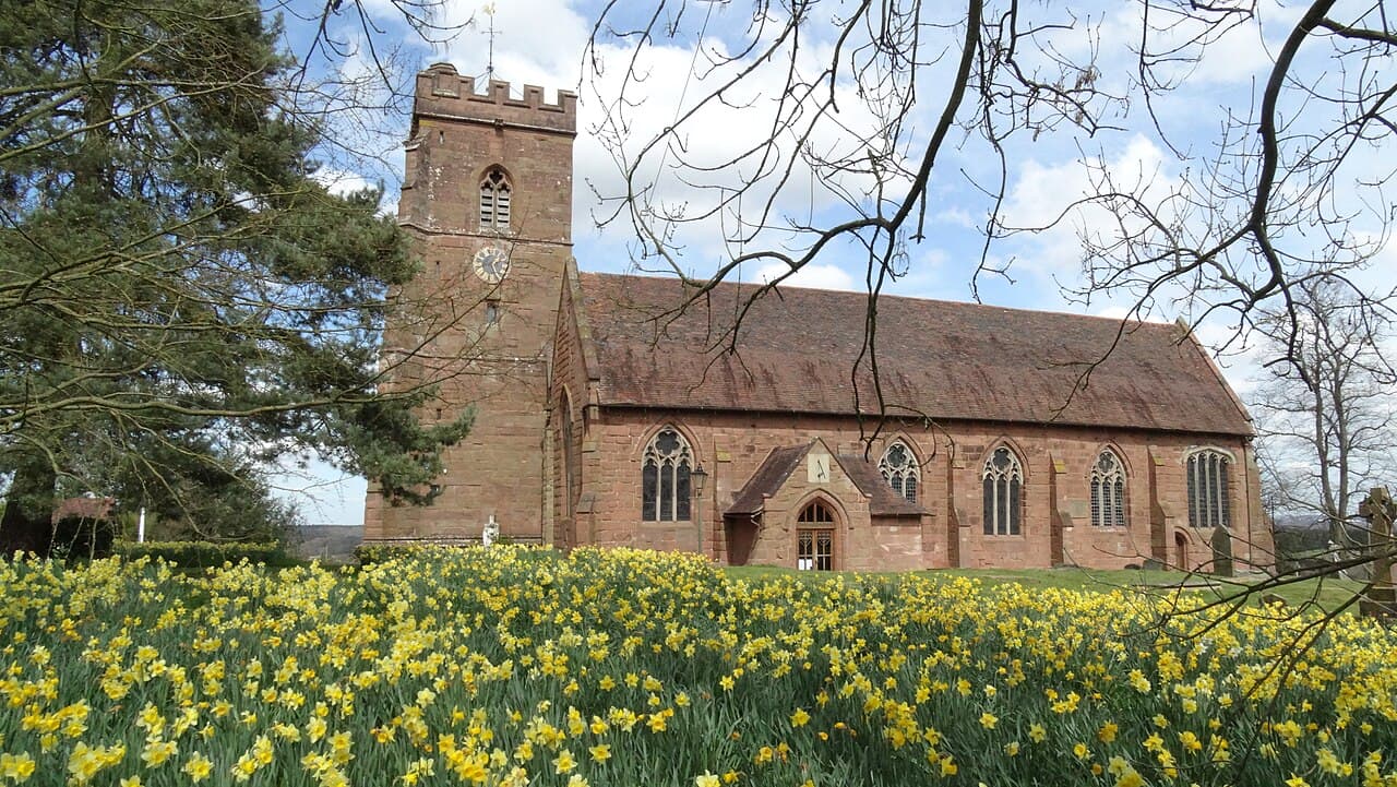 St Peter's Church in Kinver, Worcestershire