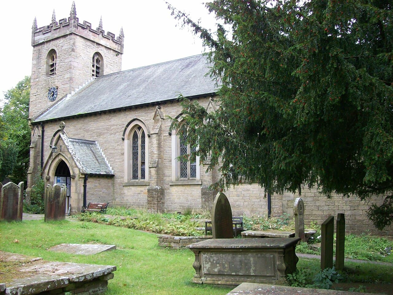 St James' Church in High Peak, Derbyshire